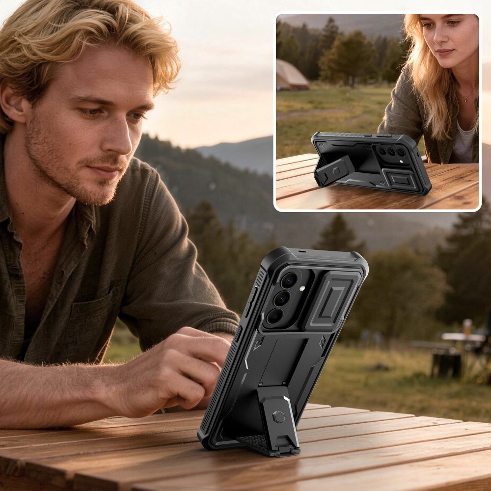 Tech-Protect Kevlar Cam+ 2-Set Case for Samsung Galaxy A57 5G - Black_2