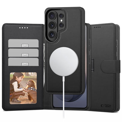 Tech-Protect Wallet MagSafe Case for Samsung Galaxy S26 Ultra - Matte Black_0