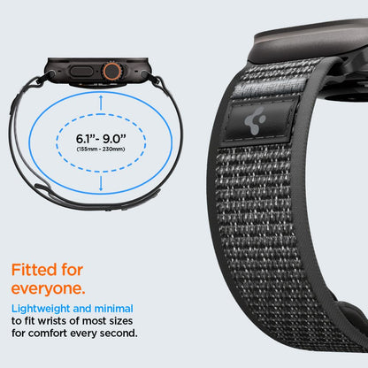 Athlex Air 2 Strap Spigen for Apple Watch 49mm / 46mm / 45mm / 44mm Series, Grey AMP11113 _5