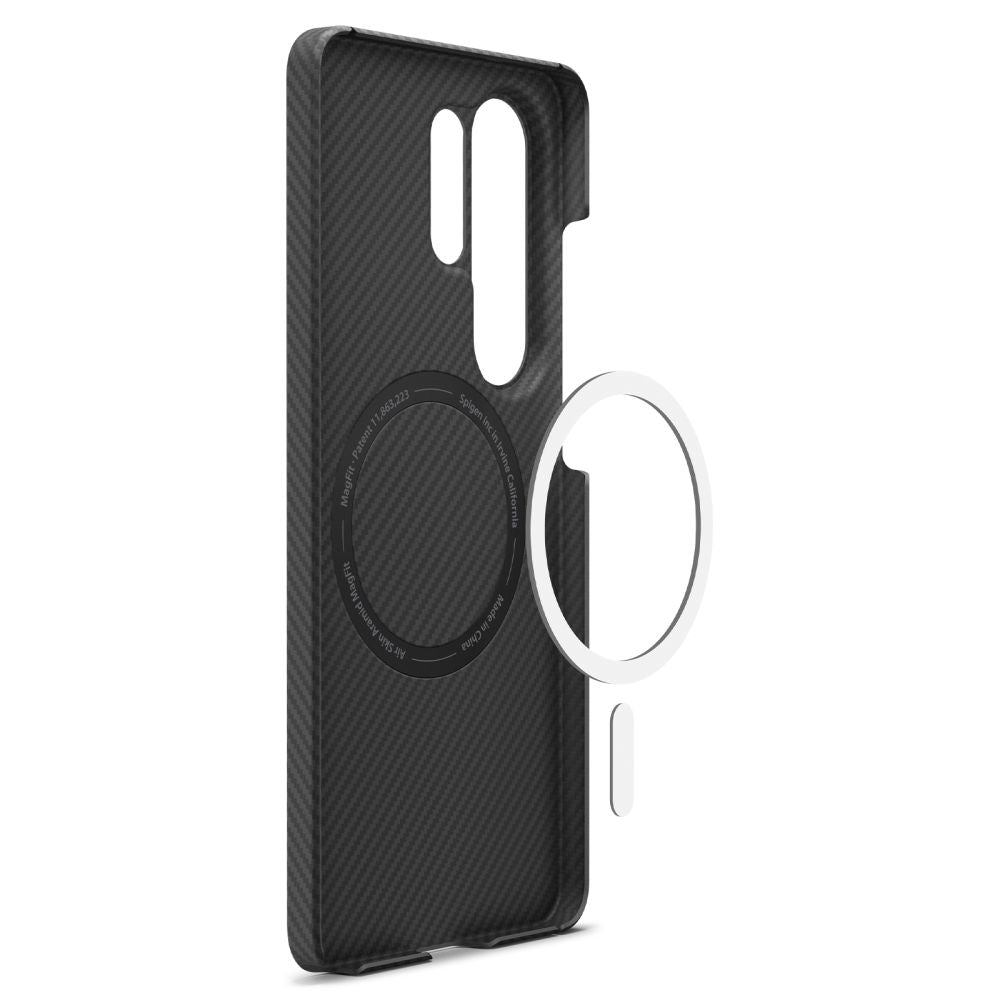 Hard Case Spigen Air Skin with MagSafe for Samsung Galaxy S26 Ultra S948, Black ACS11029 _6