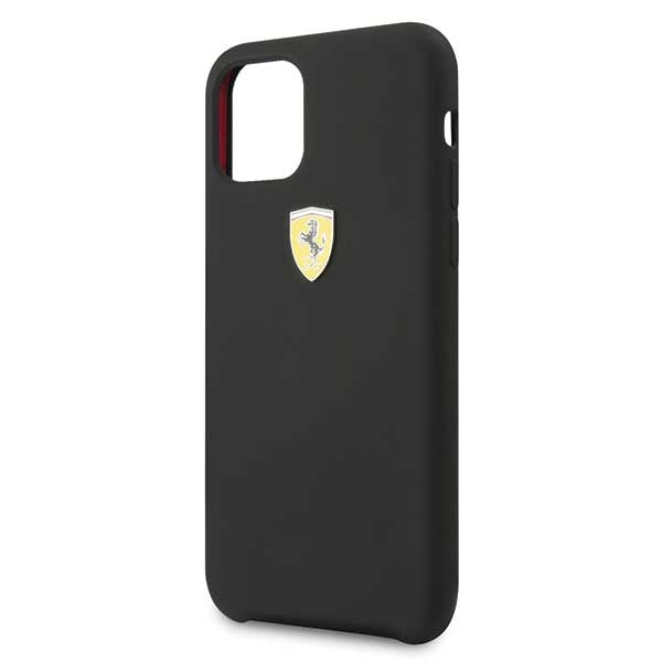 Etui Ferrari Silicone na iPhone 11 Pro Max - czarne_2