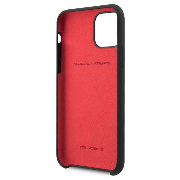 Etui Ferrari Silicone na iPhone 11 Pro Max - czarne_3