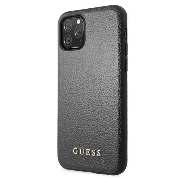 Etui Guess Iridescent na iPhone 11 Pro Max - czarne_1