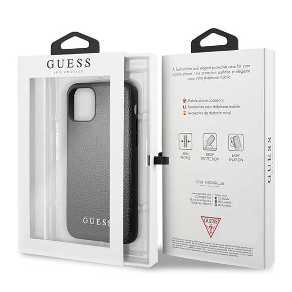 Etui Guess Iridescent na iPhone 11 Pro Max - czarne_6