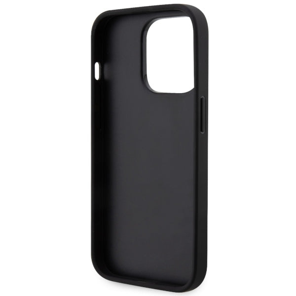 Etui Karl Lagerfeld Saffiano Karl & Choupette na iPhone 14 Pro 6- srebrne_6