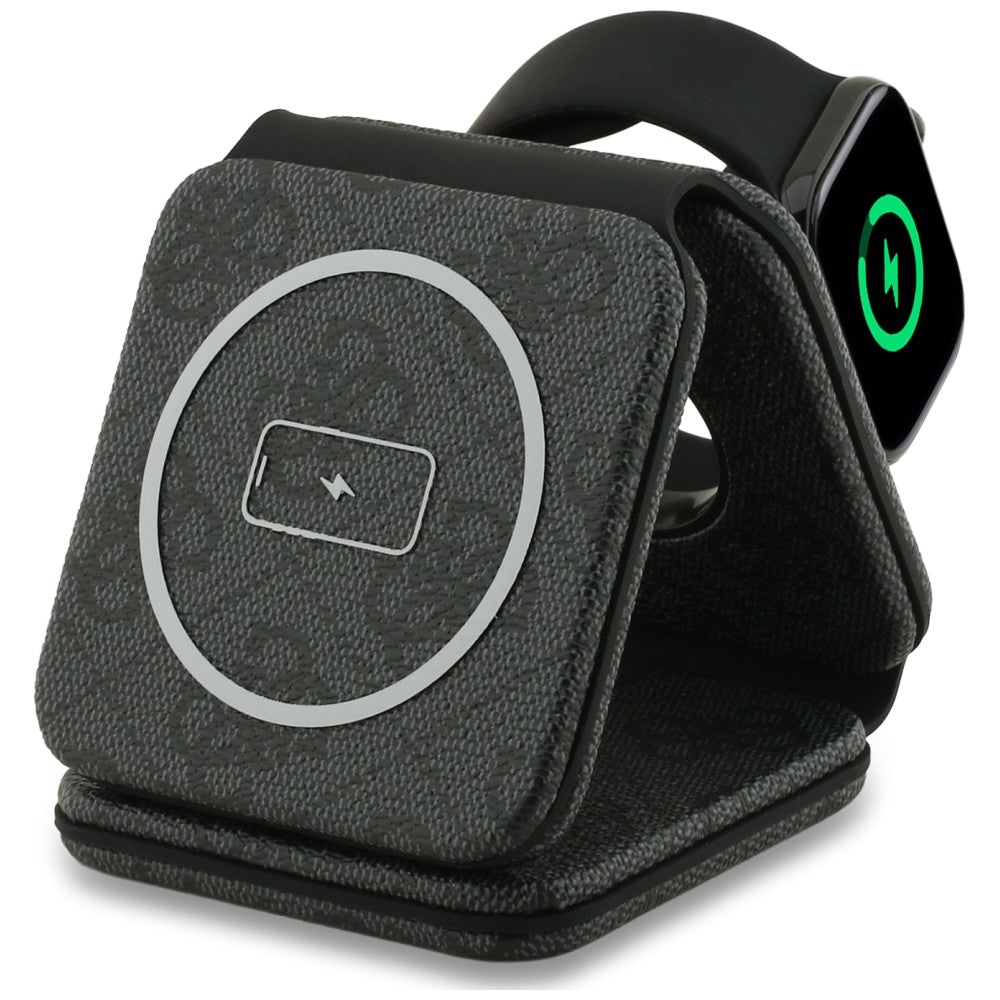 Ładowarka indukcyjna Guess 4G 3w1 15W MagSafe - czarna_3