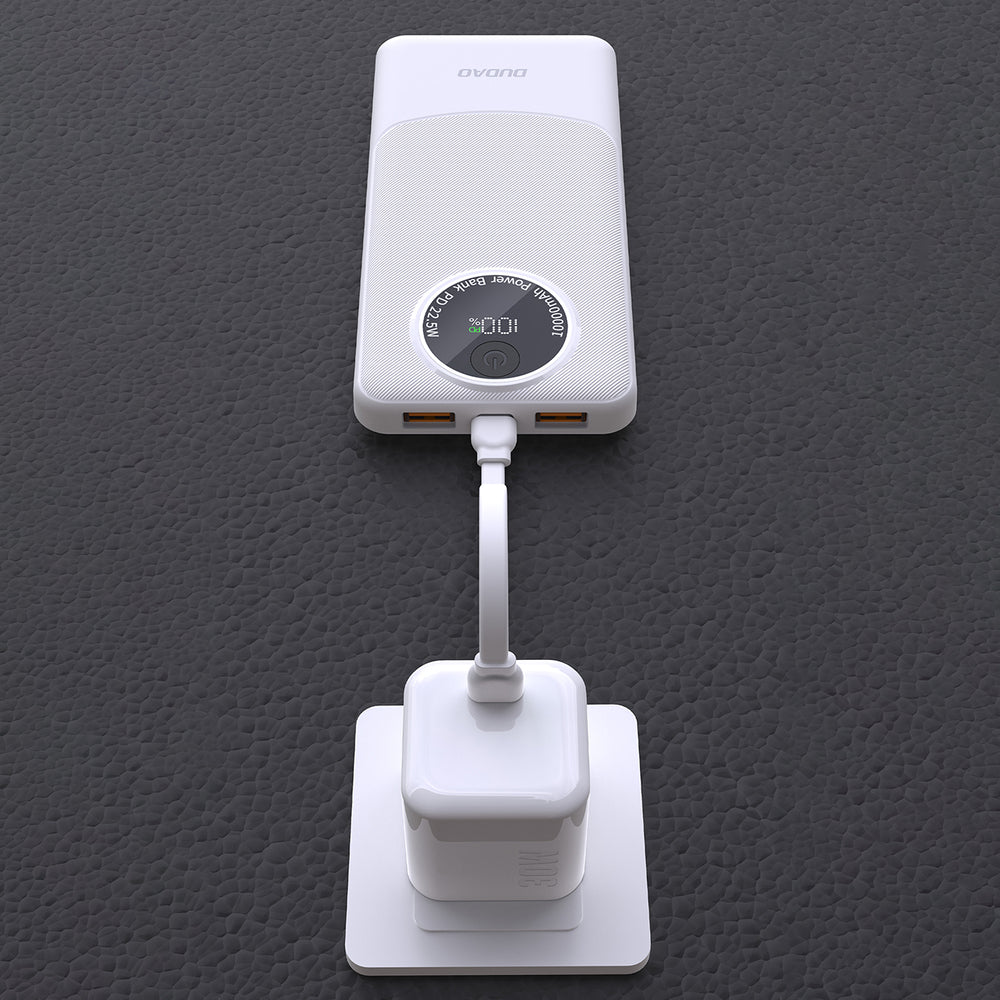 Powerbank Dudao K12 10000mAh PD22.5W USB-A, USB-C - white_3
