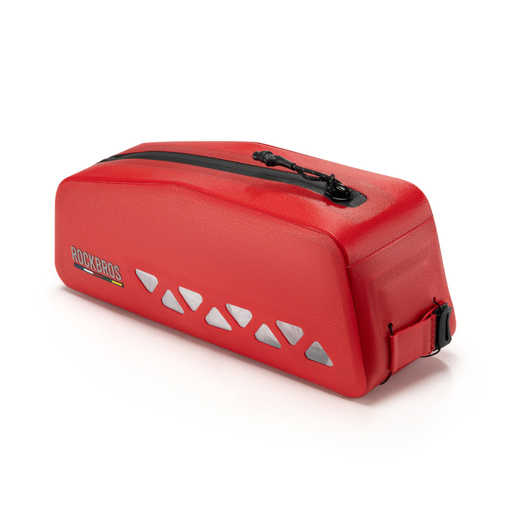 Rockbros ROAD TO SKY AS-142 Waterproof Frame Bag 1L - Red_0