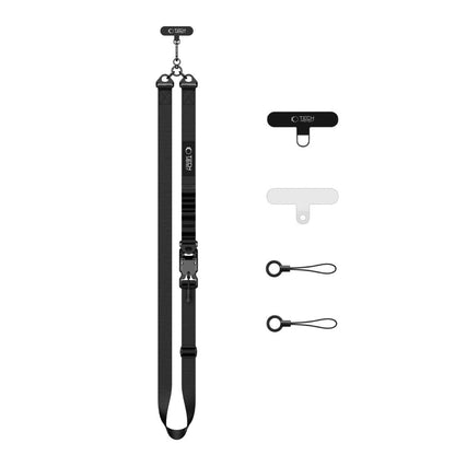 Tech-Protect C9S Rope Crossbody Phone Lanyard - Black_1