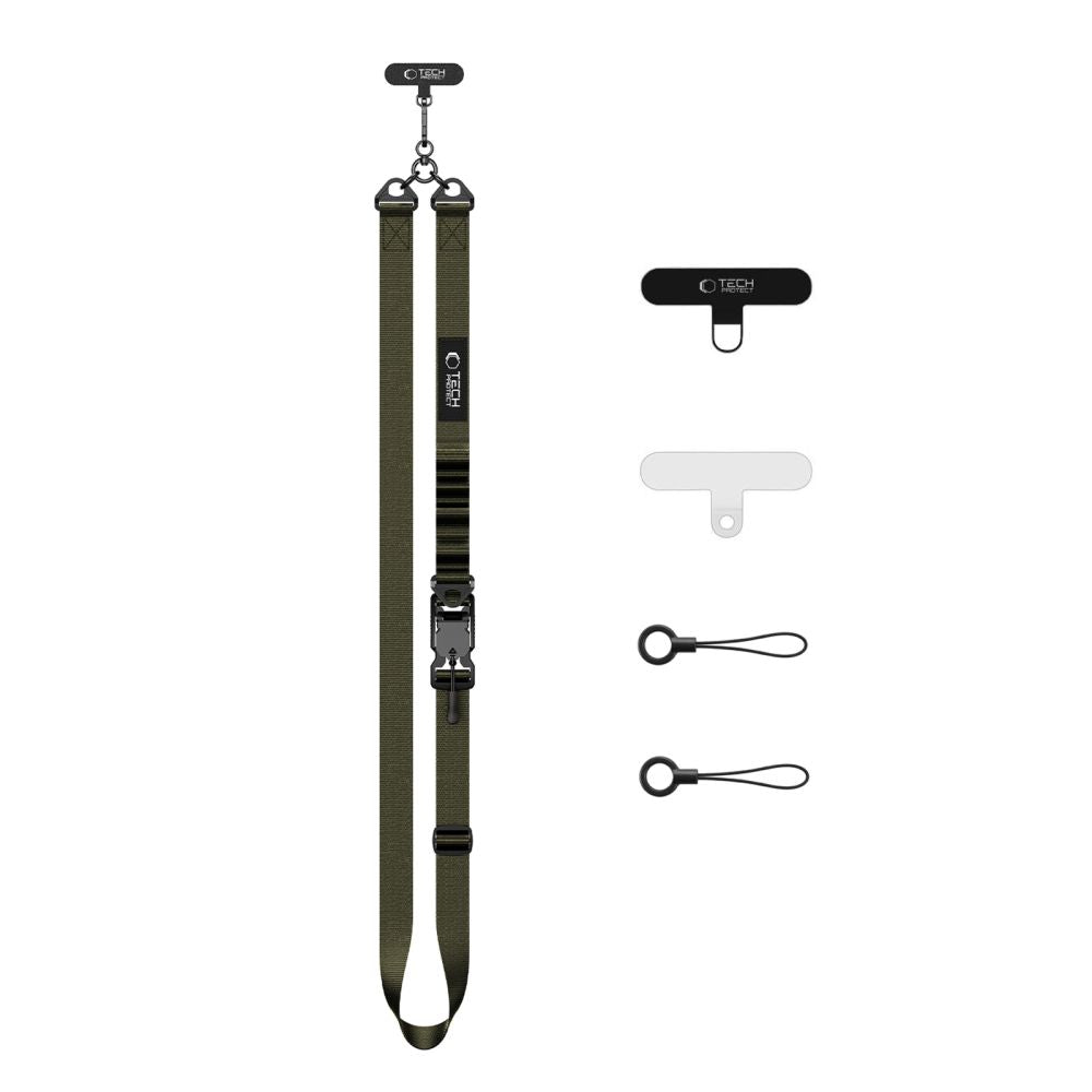Tech-Protect C9S Rope Crossbody Phone Lanyard - Green_1