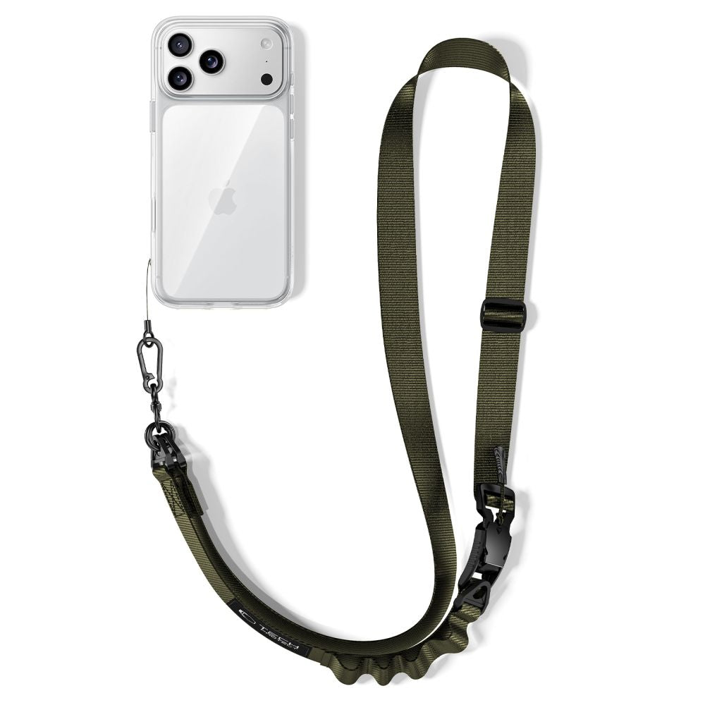 Tech-Protect C9S Rope Crossbody Phone Lanyard - Green_3