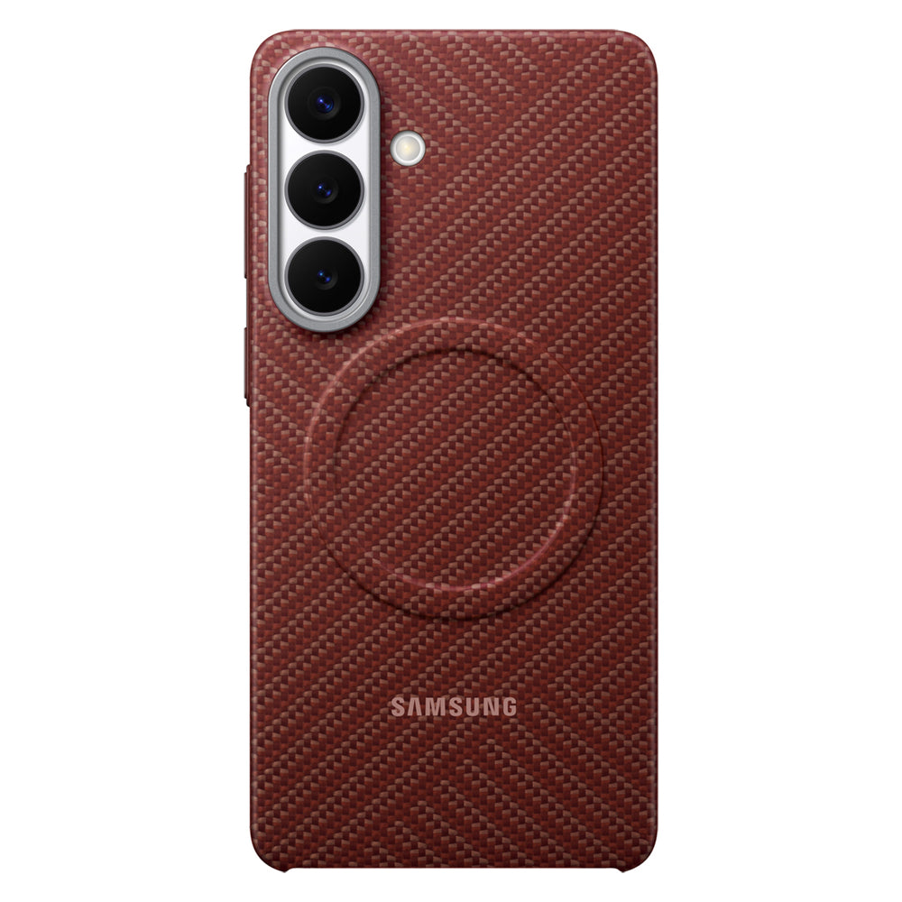 Samsung Carbon Magnet Case for Samsung Galaxy S26+, compatible with MagSafe - red_0