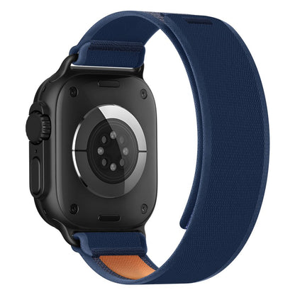 Tech-Protect Nylon Elite Strap for Apple Watch 44 / 45 / 46 / 49 mm - Navy Blue_2