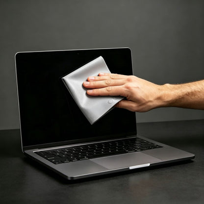 Tech-Protect Polishing Cloth Microfiber Screen Cloth for Laptop 13-14" - Gray_6