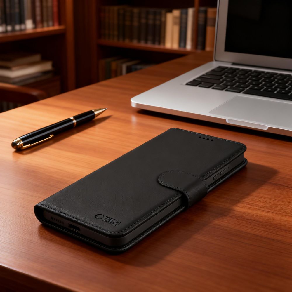 Tech-Protect Wallet MagSafe Case for Samsung Galaxy S26 - Matte Black_9