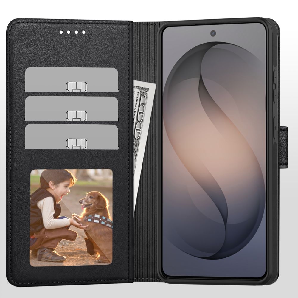 Tech-Protect Wallet MagSafe Case for Samsung Galaxy S26 - Matte Black_1