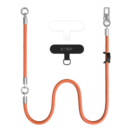 Tech-Protect C10S Rope Phone Lanyard - Orange_1