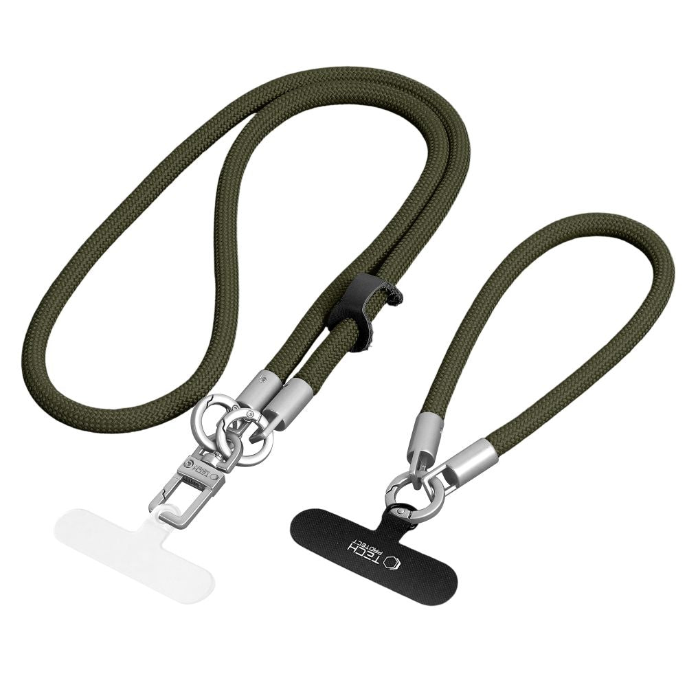 Tech-Protect C10S Rope Phone Lanyard - Green_0