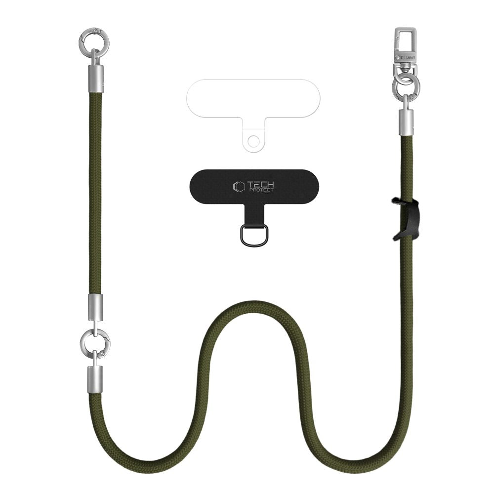 Tech-Protect C10S Rope Phone Lanyard - Green_1