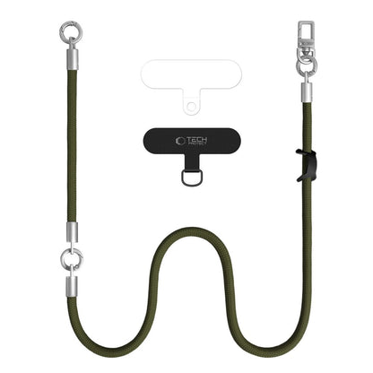 Tech-Protect C10S Rope Phone Lanyard - Green_1