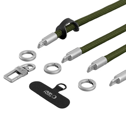 Tech-Protect C10S Rope Phone Lanyard - Green_4