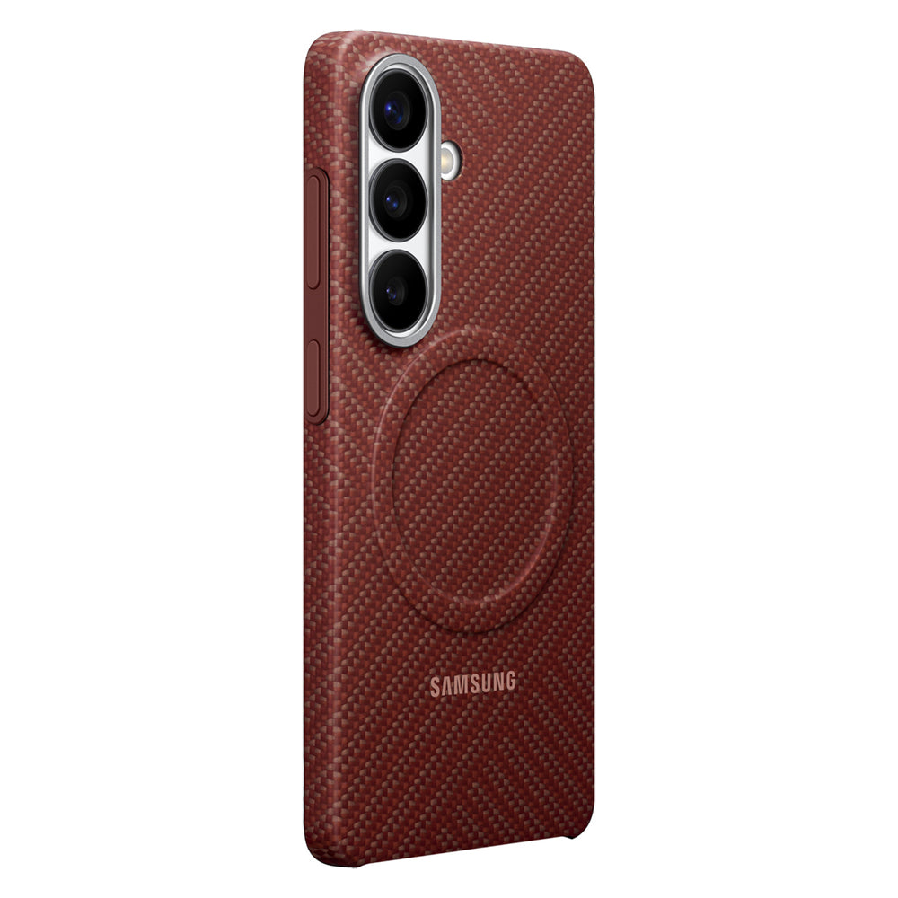 Samsung Carbon Magnet Case for Samsung Galaxy S26, MagSafe Compatible - Red_2