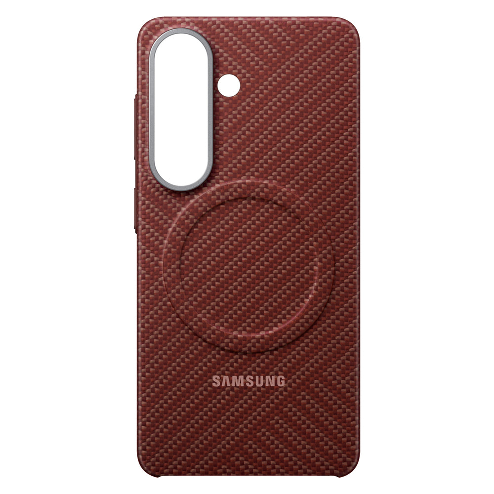 Samsung Carbon Magnet Case for Samsung Galaxy S26, MagSafe Compatible - Red_3