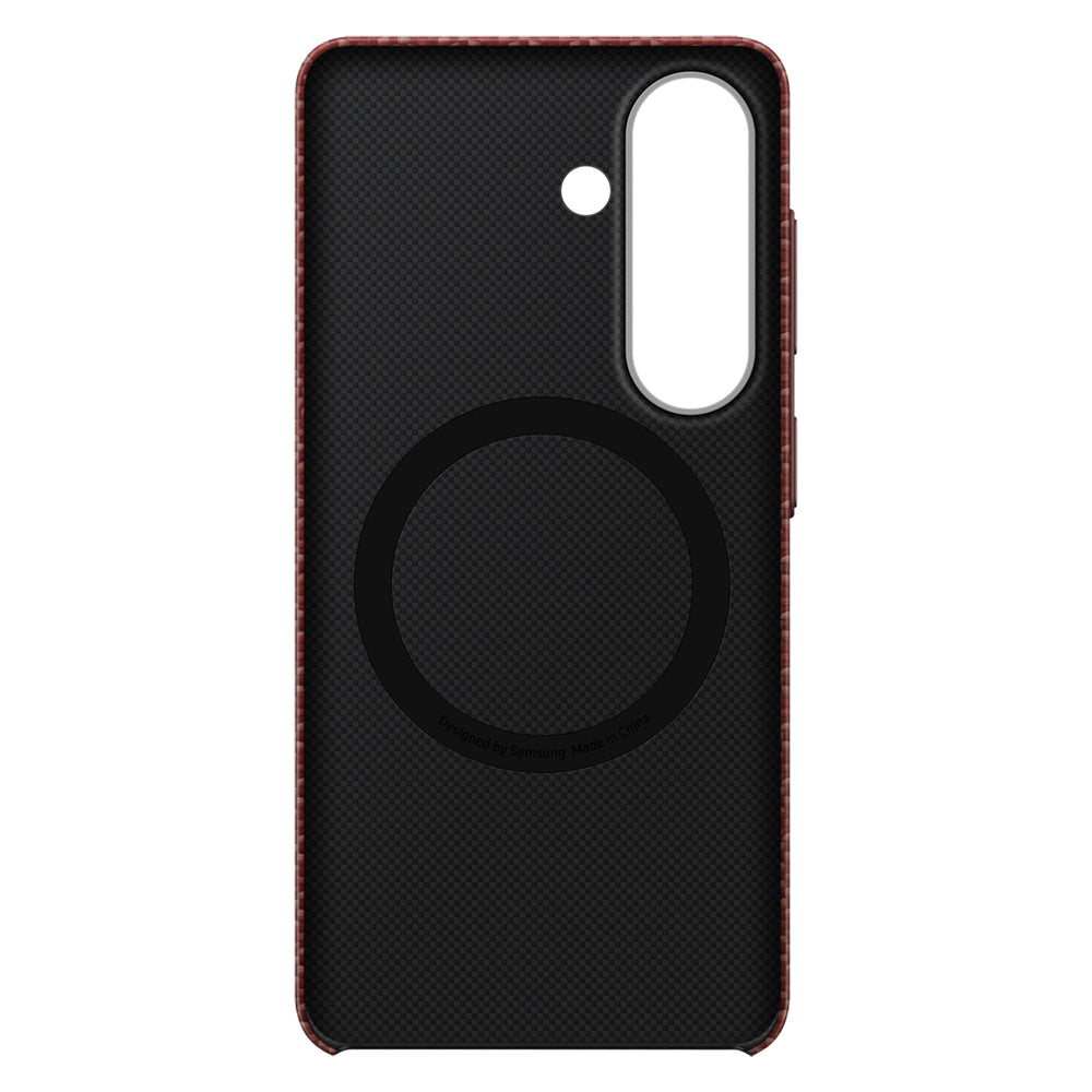 Samsung Carbon Magnet Case for Samsung Galaxy S26, MagSafe Compatible - Red_4