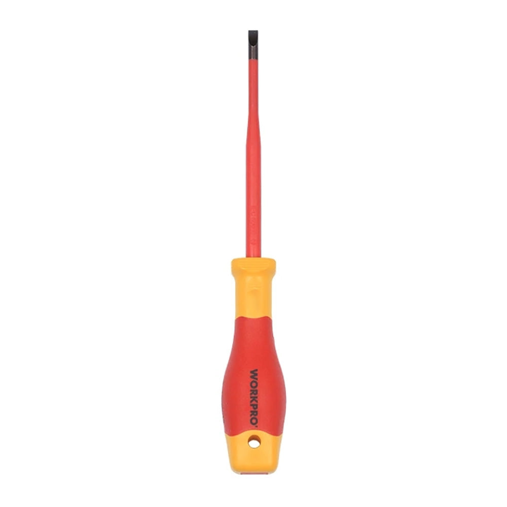 Chave de fenda plana isolada vde 1,2 x 6,5 x 150mm. workpro_0