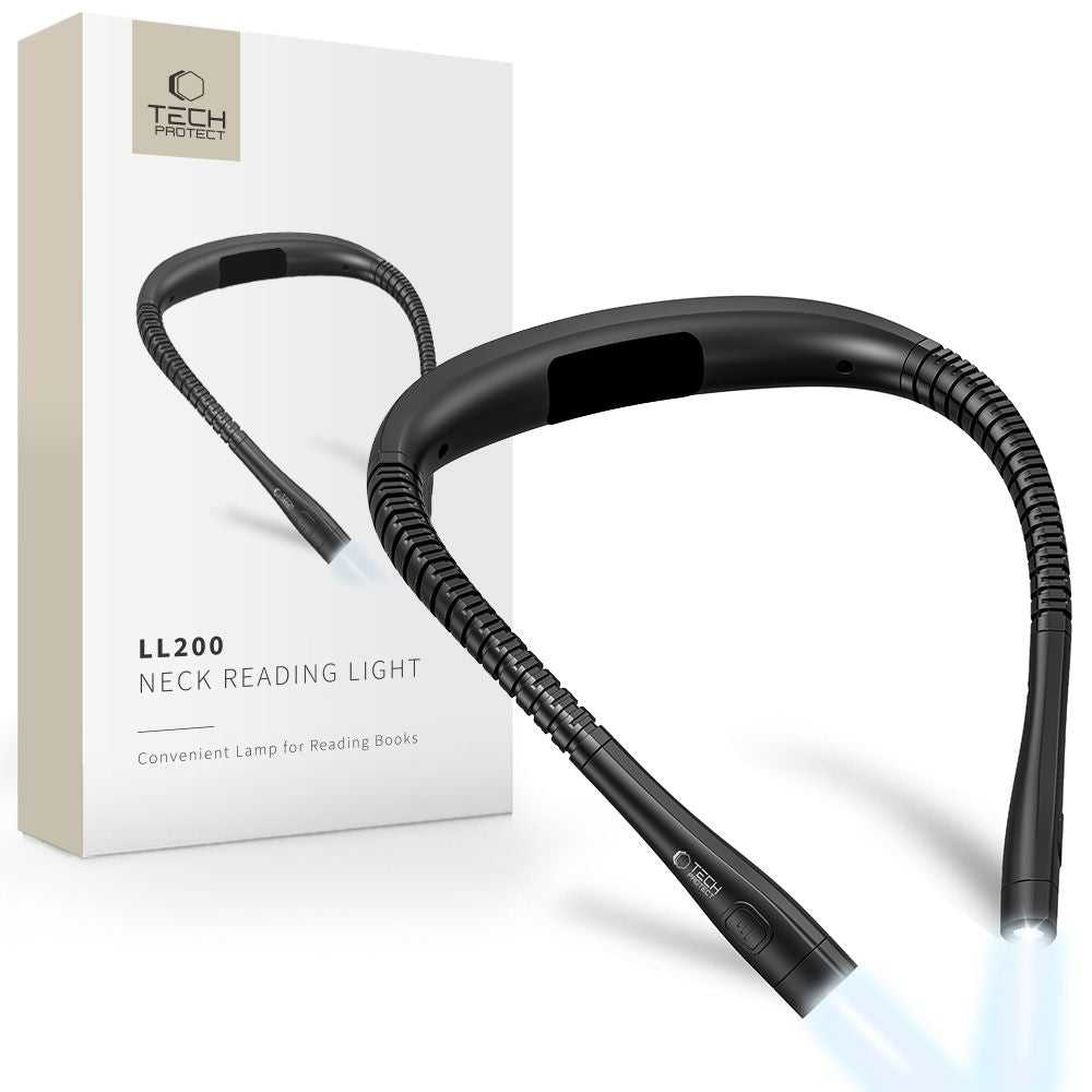 Tech-Protect LL200 Wireless Back Reading Lamp - Black_0