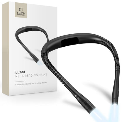 Tech-Protect LL200 Wireless Back Reading Lamp - Black_0