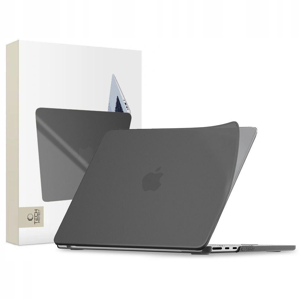 Tech-Protect Softshell Case for MacBook Air 13" 2023/2024/2025/2026 - Matte Black_0
