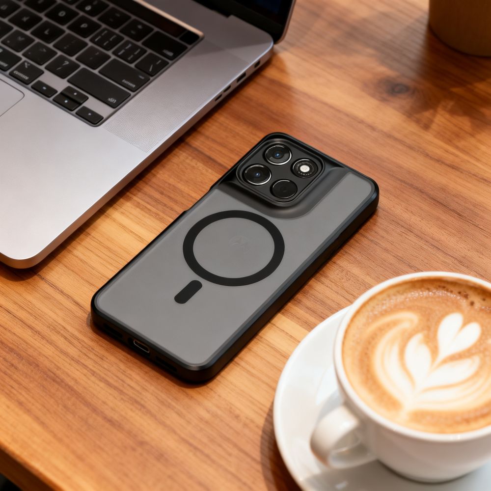 Tech-Protect Magmat MagSafe Case for Motorola Moto G57 Power / G67 Power - Matte Black_4