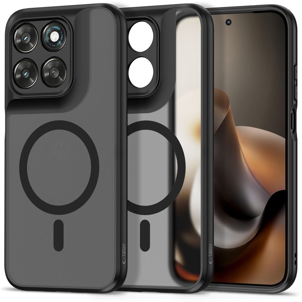 Tech-Protect Magmat MagSafe Case for Motorola Moto G67 / G77 - Matte Black_0