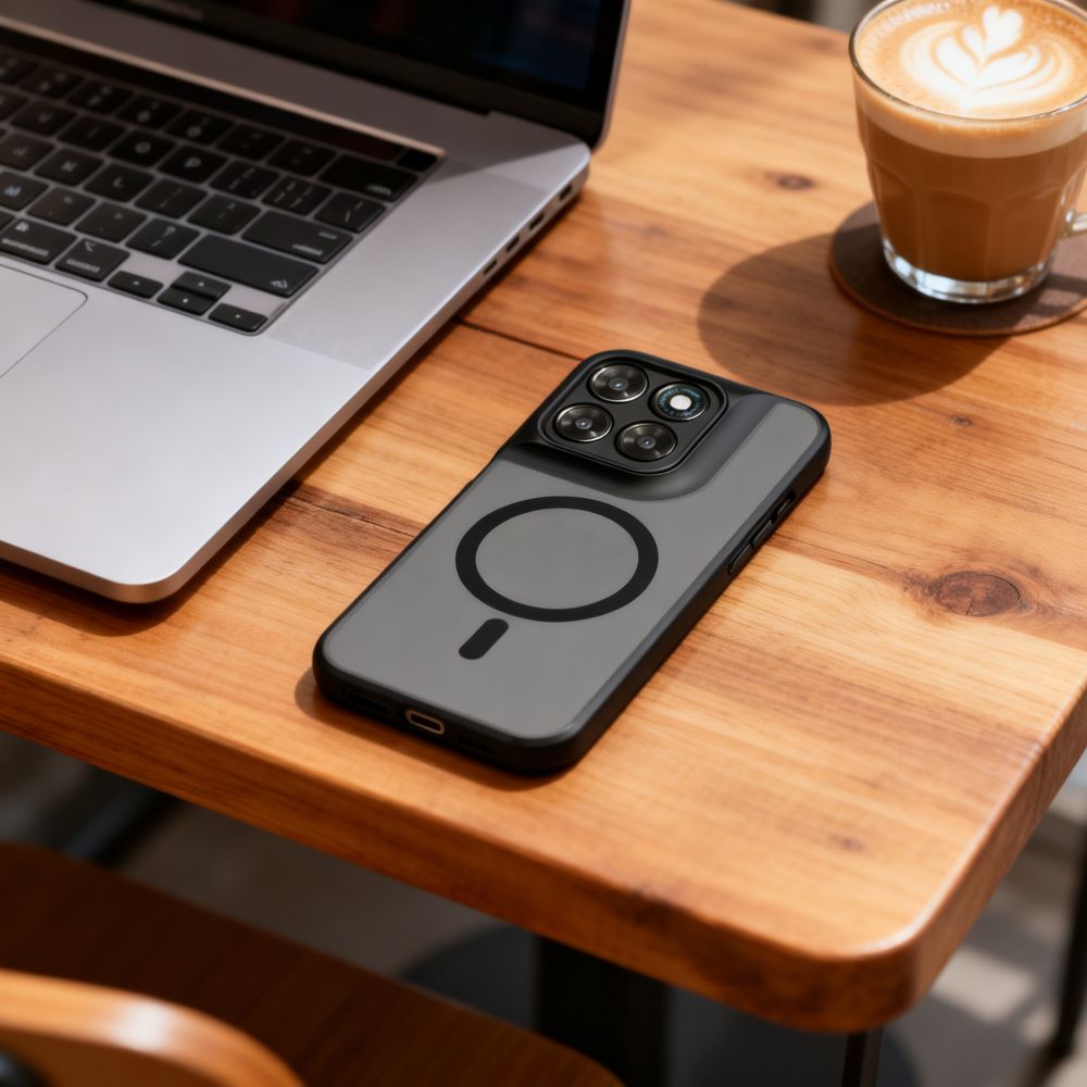 Tech-Protect Magmat MagSafe Case for Motorola Moto G67 / G77 - Matte Black_2