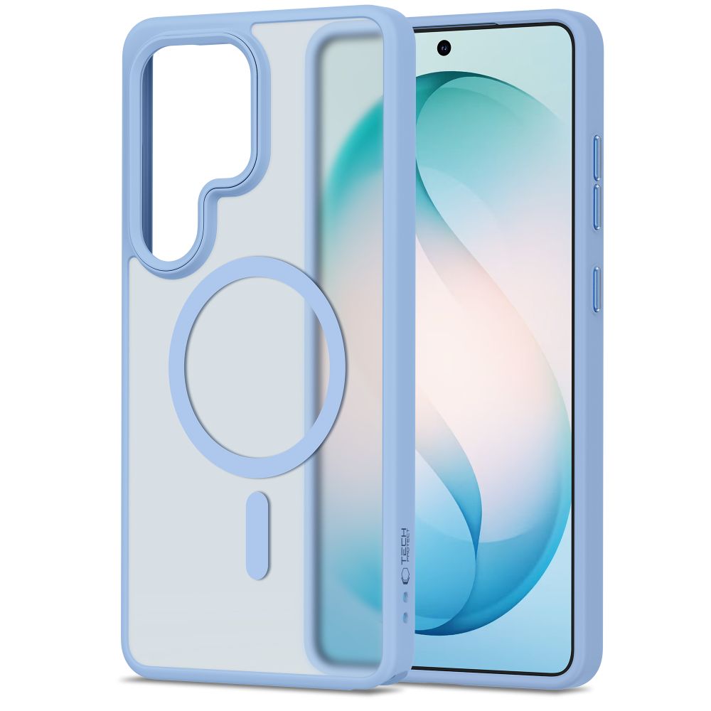 Tech-Protect Magmat MagSafe Case for Samsung Galaxy S26 Ultra - Matte Blue_1