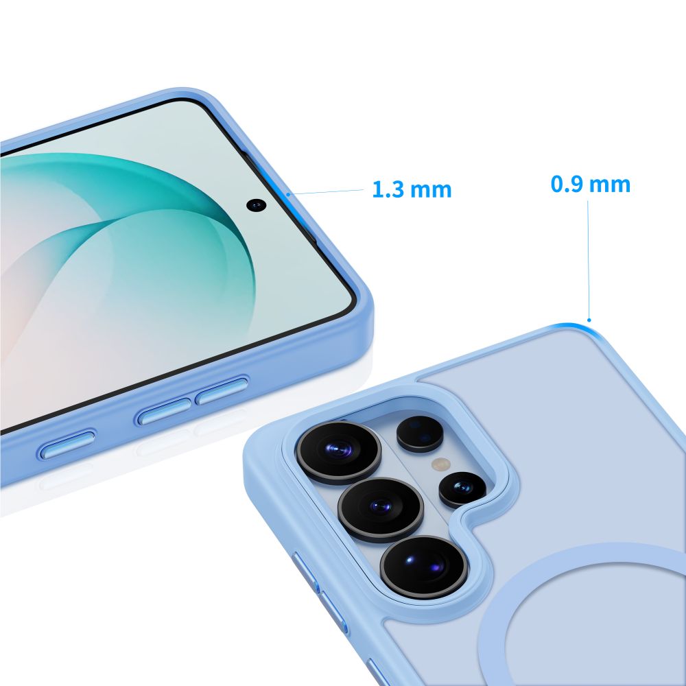 Tech-Protect Magmat MagSafe Case for Samsung Galaxy S26 Ultra - Matte Blue_3