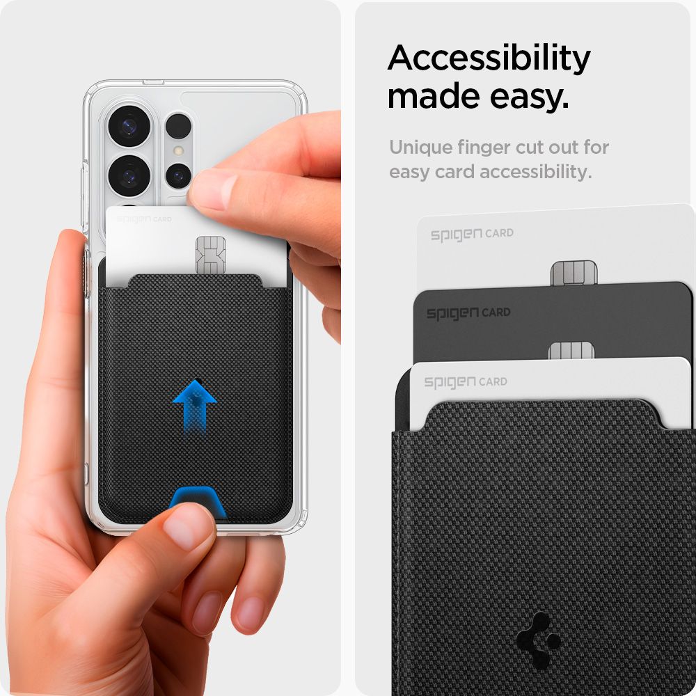 Spigen Urban Fit MagSafe Magnetic Phone Wallet - Black_9