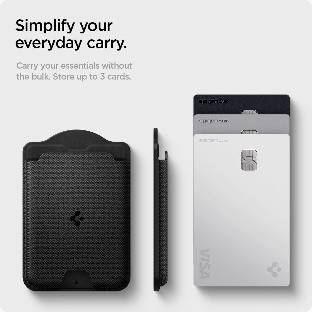 Spigen Urban Fit MagSafe Magnetic Phone Wallet - Black_6