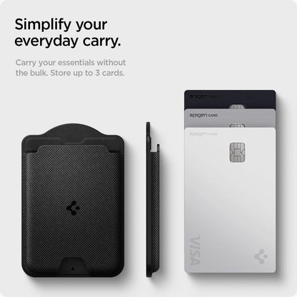 Spigen Urban Fit MagSafe Magnetic Phone Wallet - Black_6