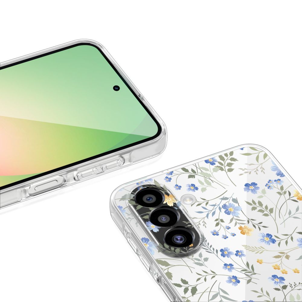 Tech-Protect FlexAir Case for Samsung Galaxy A27 - Transparent Floral_2