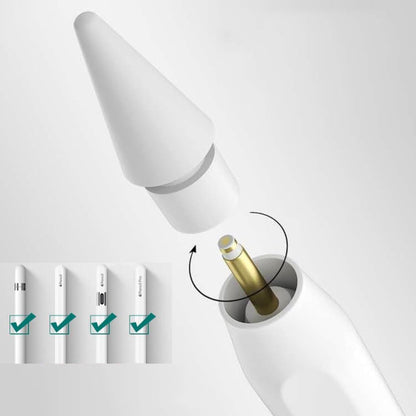 Tech-Protect Stylus Tips for Apple Pencil 4-Pack - White_3