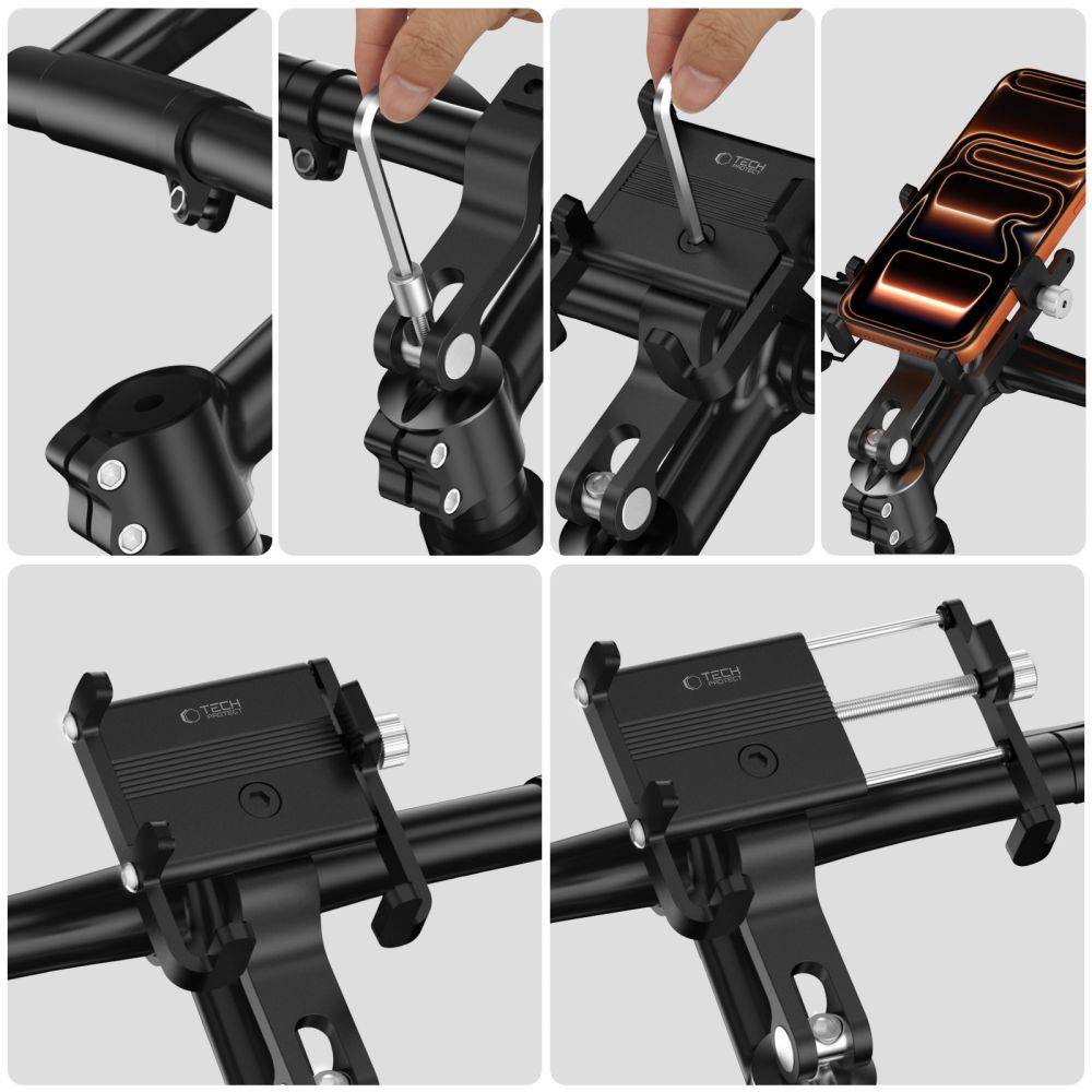 Tech-Protect V5 Handlebar Mount - Black_5