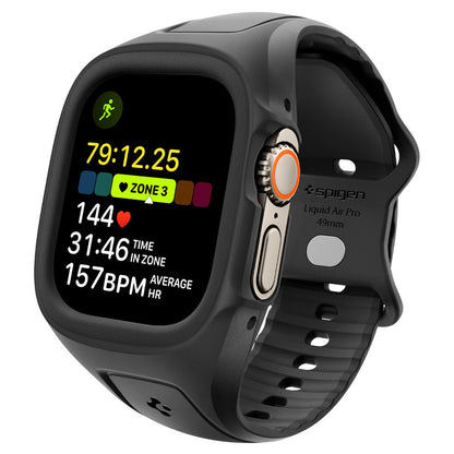 Capa Liquid Air Pro Spigen / Apple Watch Ultra Series / Preto / ACS05463_0
