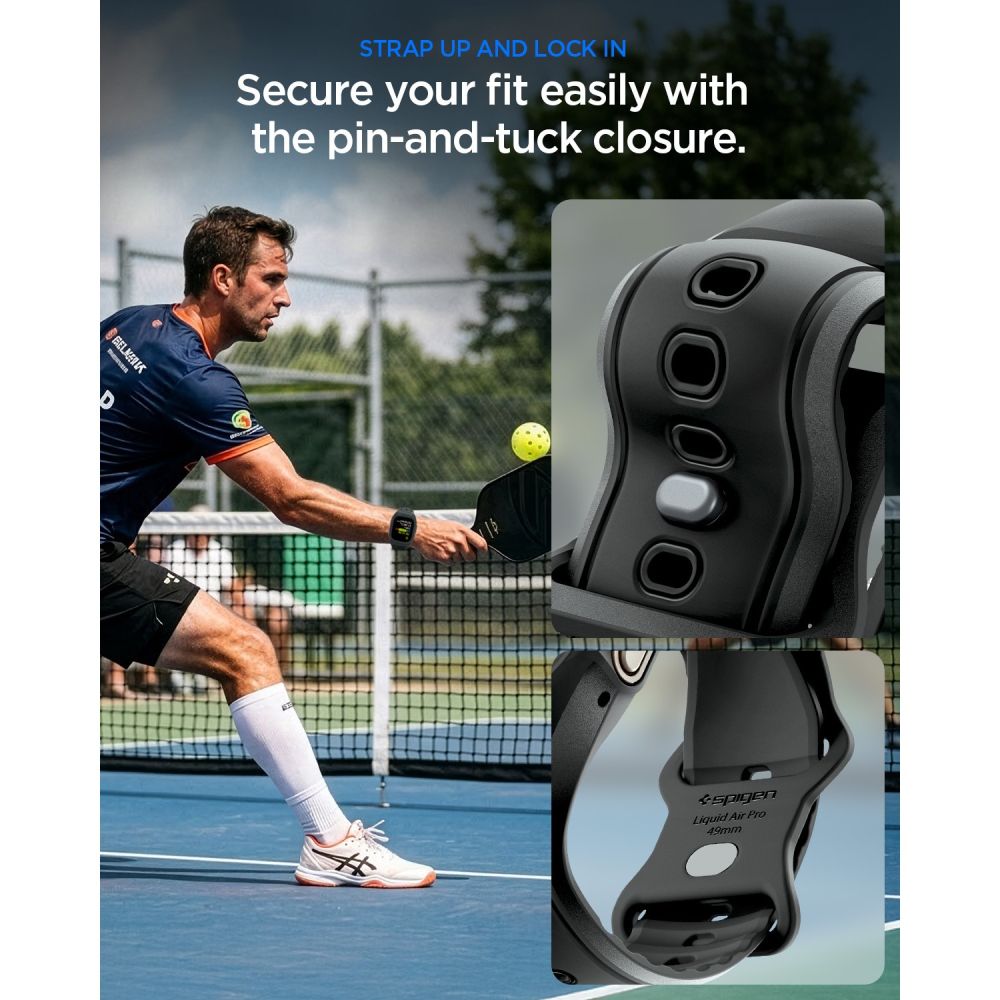 Capa Liquid Air Pro Spigen / Apple Watch Ultra Series / Preto / ACS05463_5