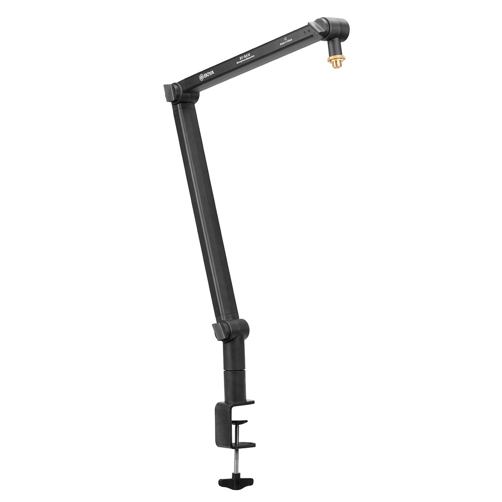 Boya BY-BA30 Desktop Microphone Arm with Hidden Cable Management - Black_0