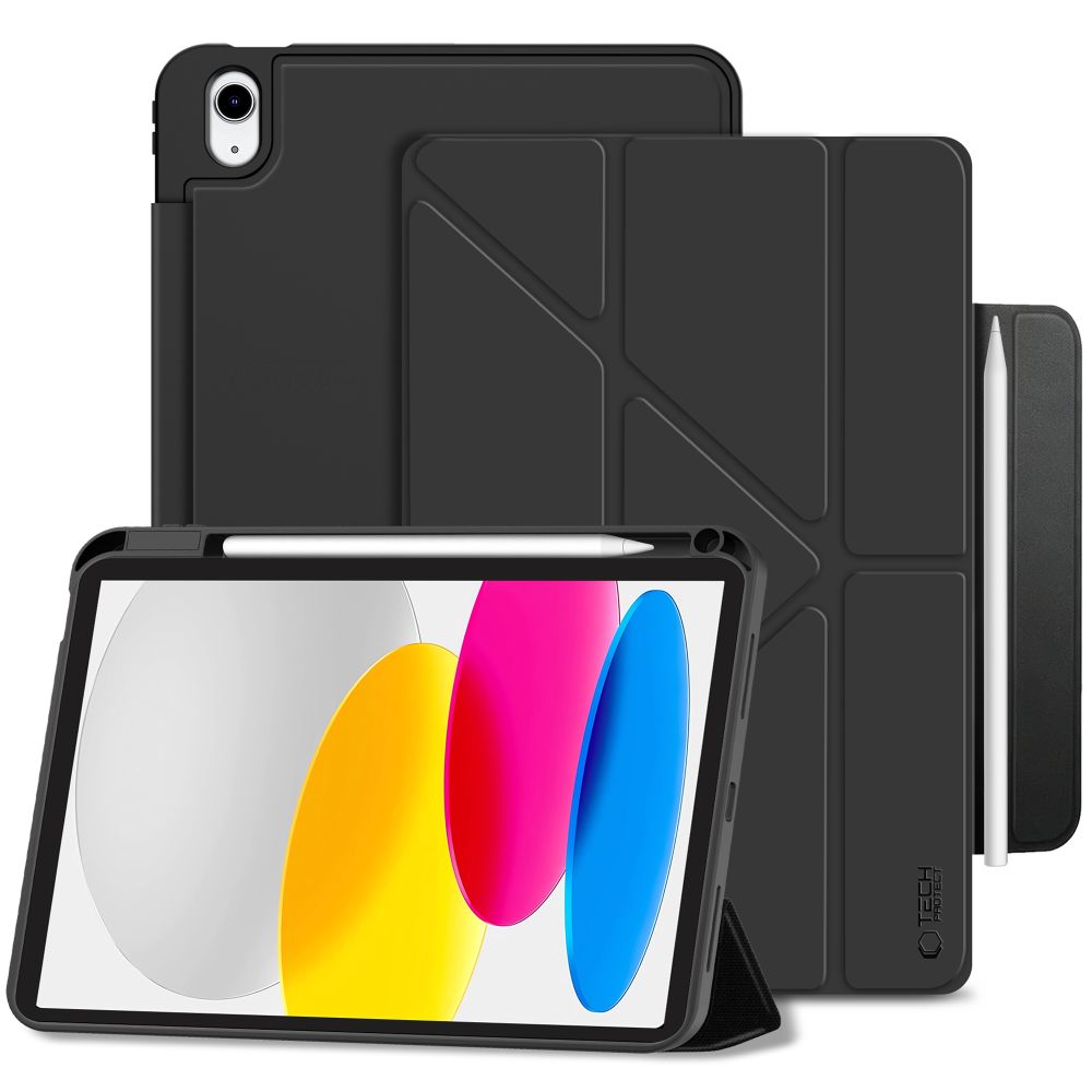 Tech-Protect SC Pen Origami Case for iPad 10.9" 2022 / 2025 - Black_1