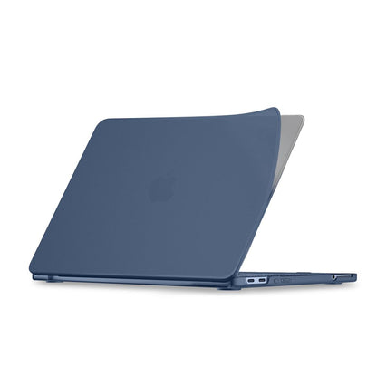 Tech-Protect Softshell Case for MacBook Neo 13" 2026 - Navy Blue_1