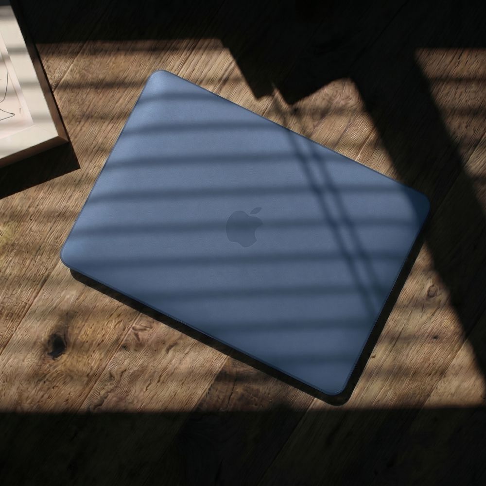 Tech-Protect Softshell Case for MacBook Neo 13" 2026 - Navy Blue_8