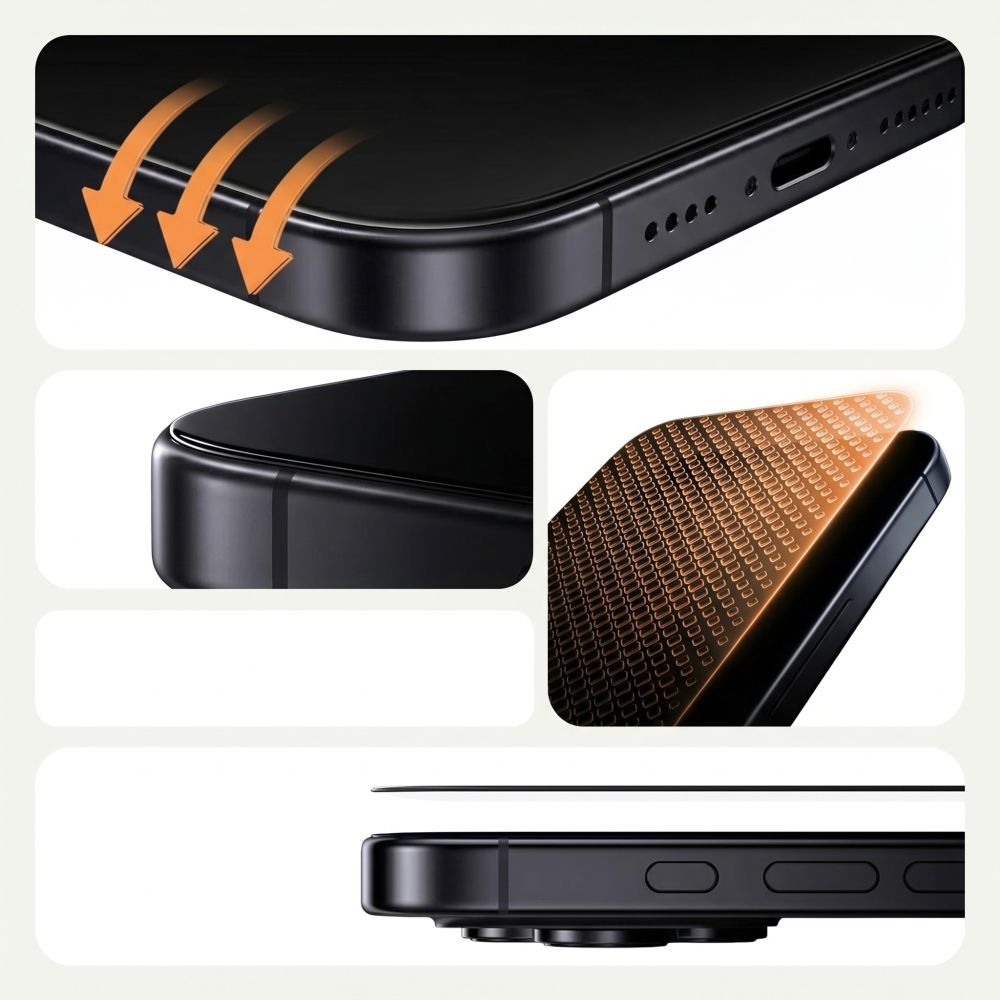 Tech-Protect Quick Set AR+ Anti-Reflective Glass for Samsung Galaxy S26+ - Black_4